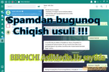 Spamdan bugunoq chiqish usuli: