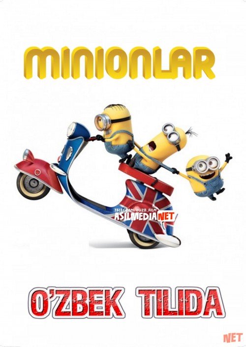 Minionlar HD Multfilm Uzbek tilida 2015