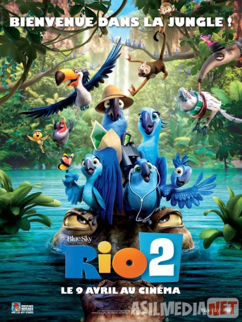 Rio 2 multfilm Uzbek tilida 2014 O'zbekcha tarjima kino HD