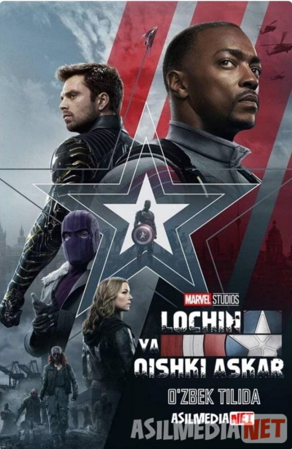 Lochin va Qish Askari Kinoteatr Tv Dublyaji Marvel seriali Barcha qismlar O'zbek tilida 2021 Uzbekcha tarjima