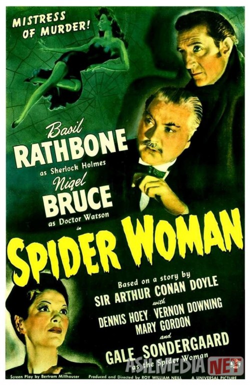 Sherlok Xolms: O'rgimchak ayol Uzbek tilida 1943 O'zbekcha tarjima kino HD