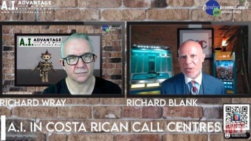 The AI advantage show guest Richard Blank Costa Ricas Call Center