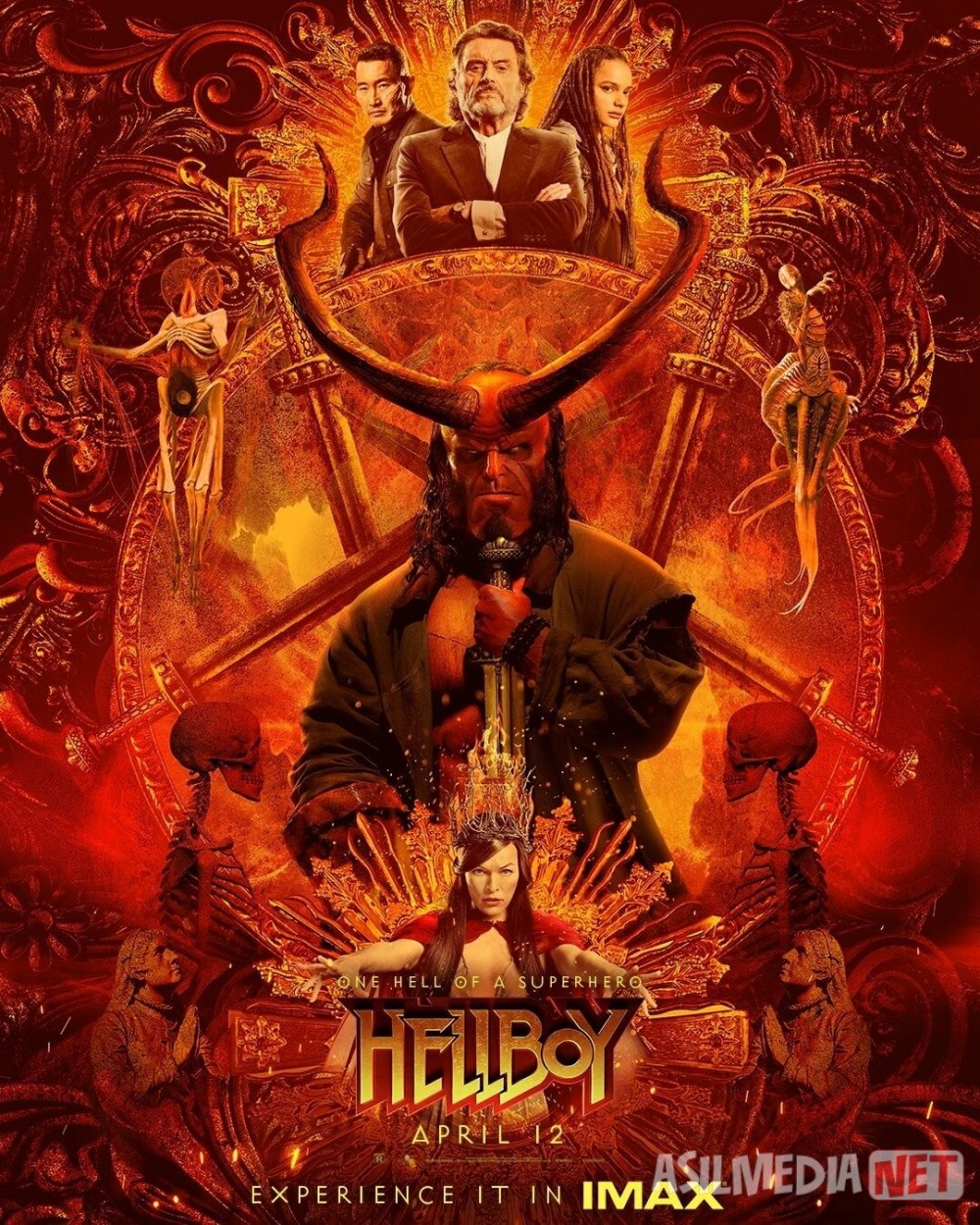 Hellboy 3 Uzbek tilida 2019 O'zbekcha tarjima kino HD