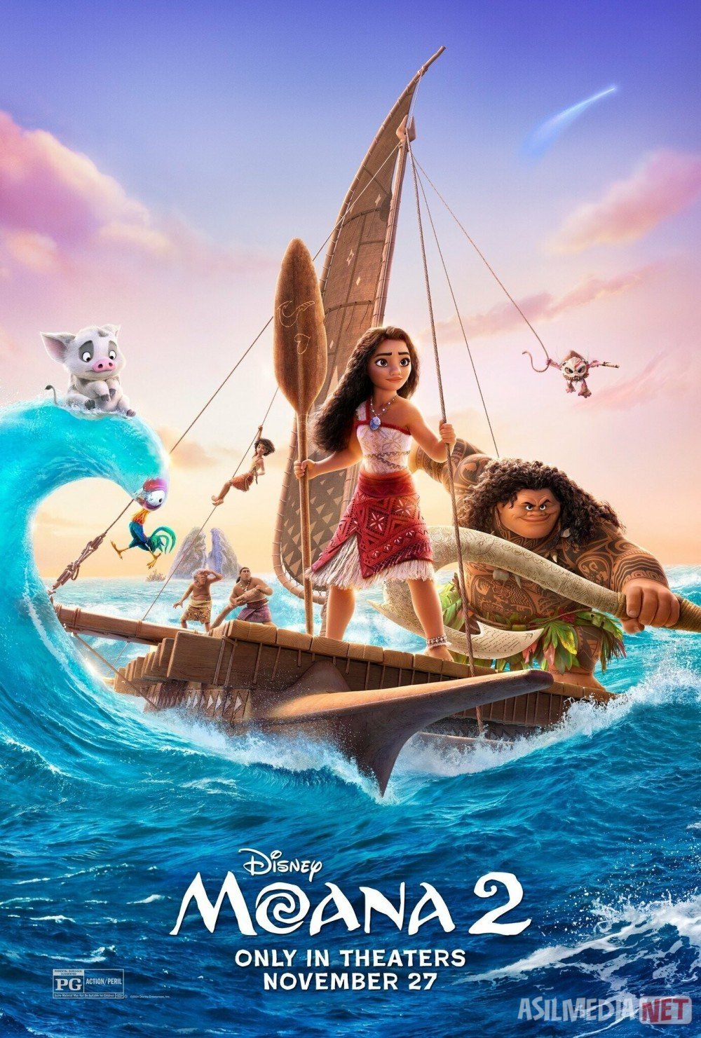 Moana 2 Uzbek tilida multfilm 2024 O'zbek tarjima kino HD