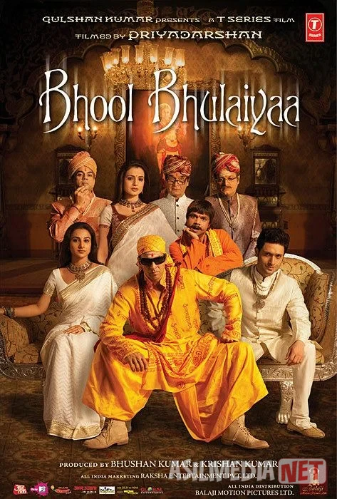 Labirint / Bhool Bhulaiyaa 2007 Hind kinosi HD Uzbek tilida Tarjima kino Skachat