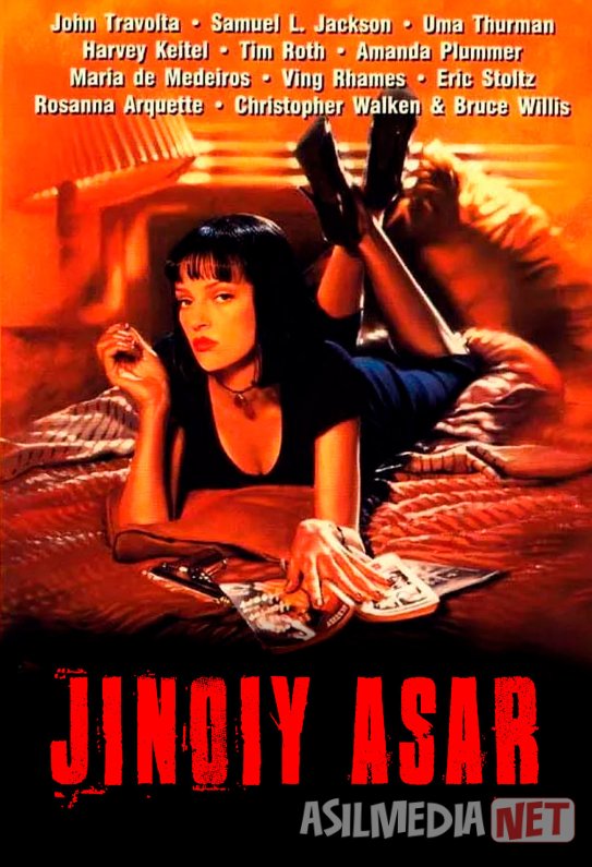 Jinoiy asar / Kriminal hikoya 1994 Uzbek tilida O'zbekcha tarjima kino Full HD tas-ix skachat