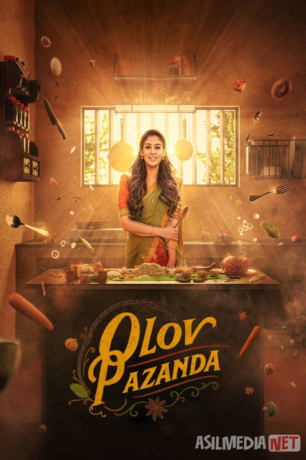 Olov pazanda / Anapurani : Ovqat ma'budasi 2023 Hind kino Uzbek tilida Tarjima kino Skachat