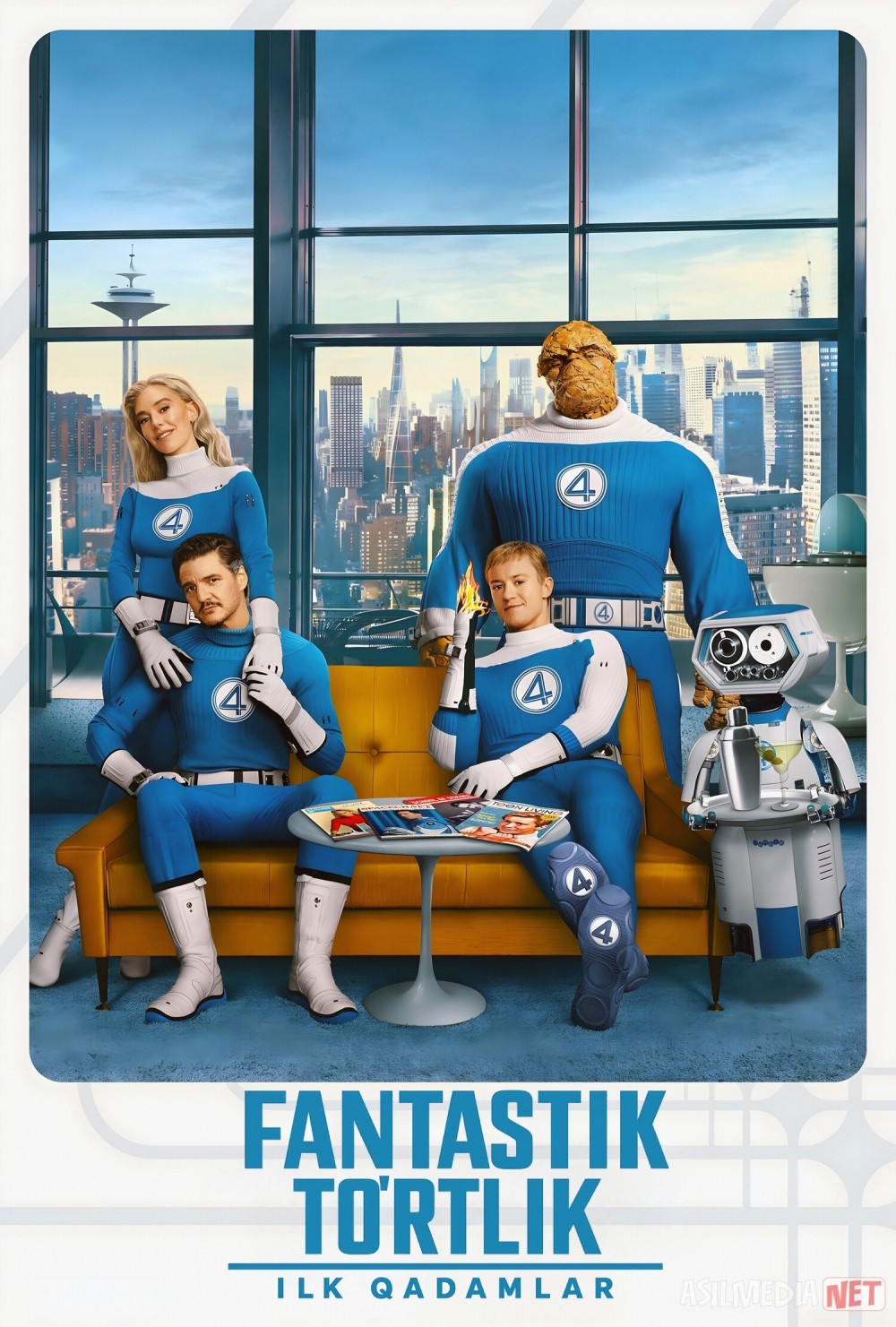 Fantastik to'rtlik : Ilk qadamlar / Fantastik 4 lik : Birinchi qadamlar 2025 Uzbek tilida O'zbekcha tarjima kino Full HD tas-ix skachat