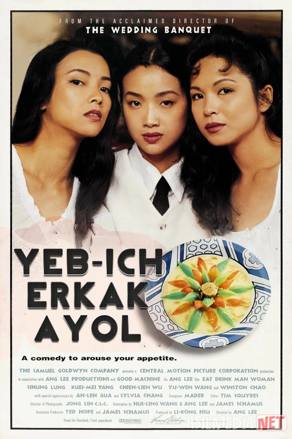 Ota va qizlar / Yeb-ich erkak ayol Tayvan filmi1994 Uzbek tilida O'zbekcha tarjima kino Full HD tas-ix skachat