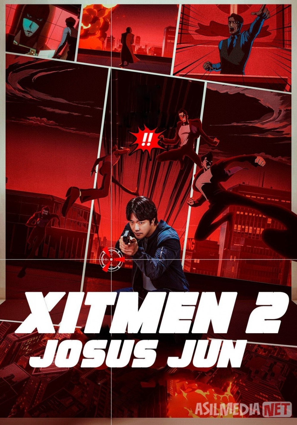 Xitmen 2: Qotil rassom Jun / Hitmen 2: Josus rassom 2025 Uzbek tilida O'zbekcha tarjima kino Full HD tas-ix skachat