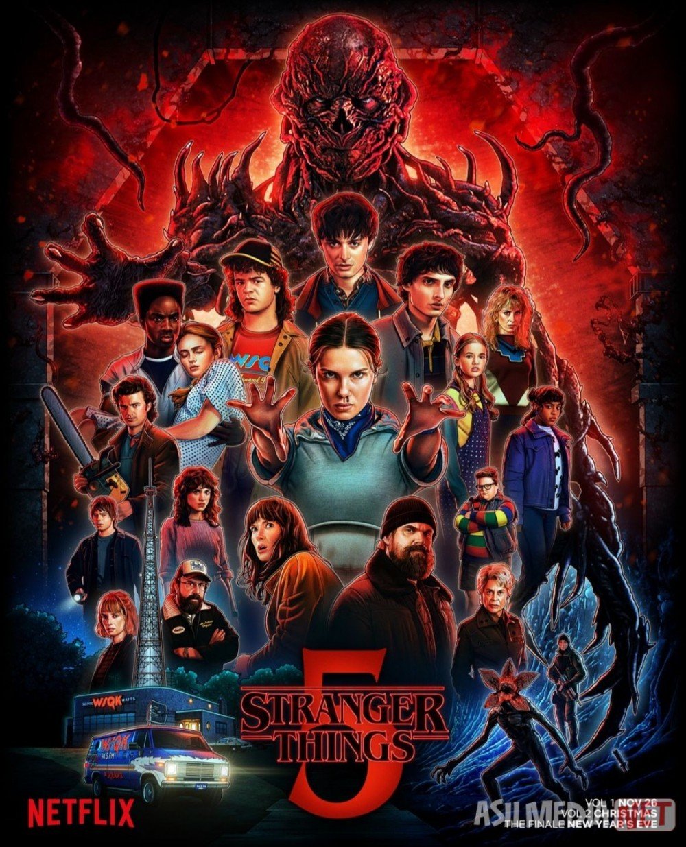 G'alati narsalar / Ajabtovur ishlar 5-fasl G'alati hodisalar Barcha qismlar AQSH seriali 2025 Uzbek tilida O'zbekcha tarjima kino Full HD tas-ix skachat