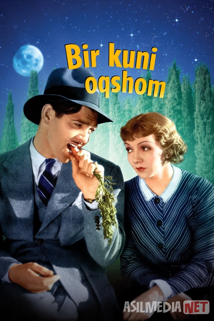 Bir kuni oqshom / Bir kecha bo'lgan voqea / Bir kuni o'rmonda1934 Uzbek tilida O'zbekcha tarjima kino Full HD tas-ix skachat