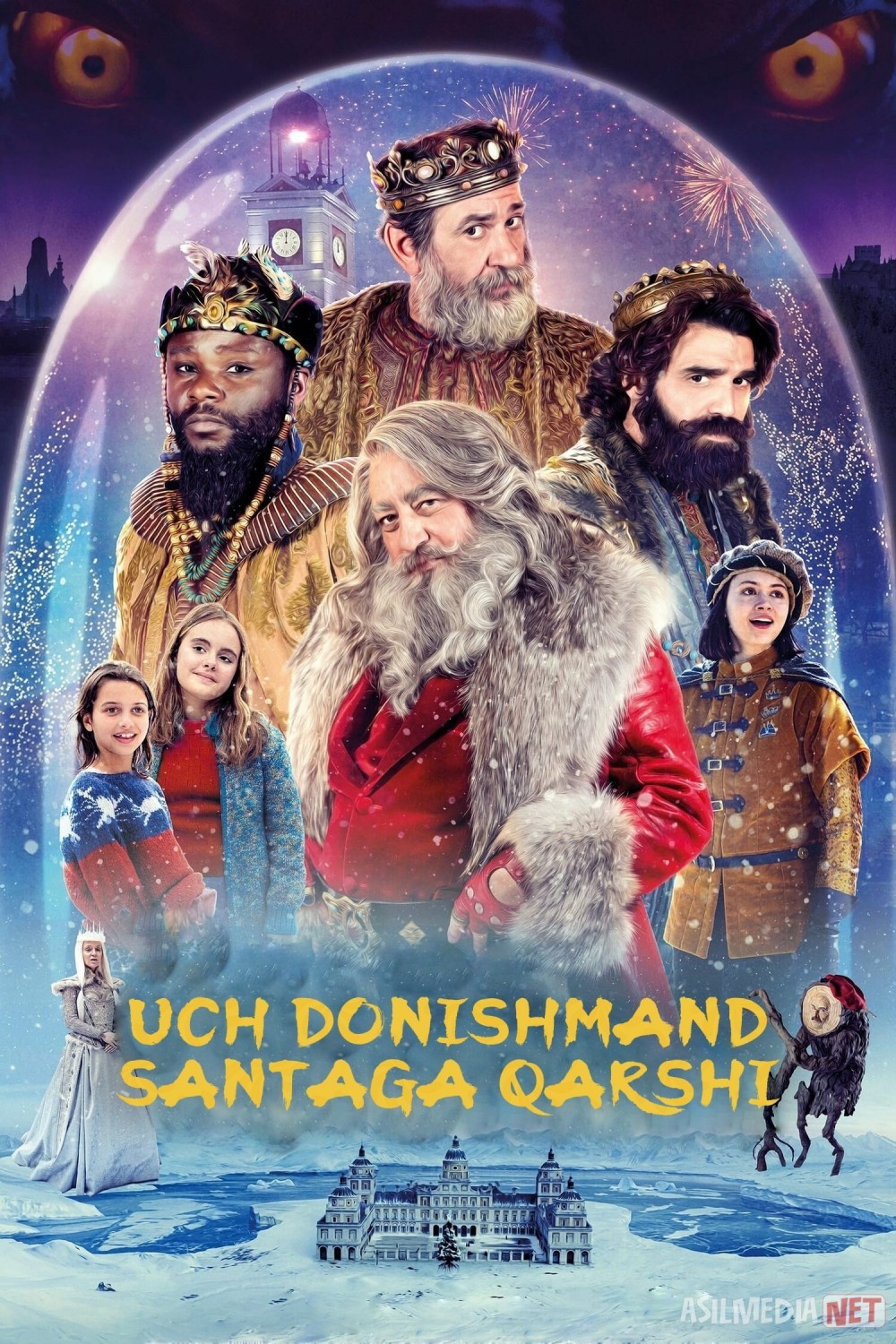 Uch donishmand qorboboga qarshi / Donishmandlar Santaga Qarshi 2022 Uzbek tilida O'zbekcha tarjima kino Full HD tas-ix skachat