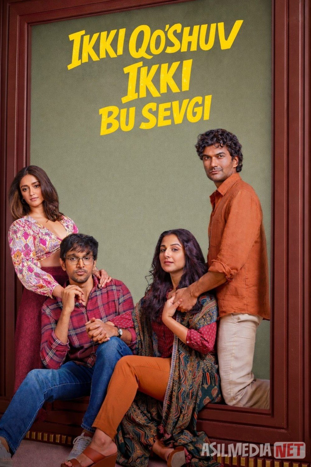 Ikki qo'shuv ikki - bu sevgi / Er-Xotin xiyonati Hind kino 2024 Uzbek tilida O'zbekcha tarjima kino Full HD tas-ix skachat