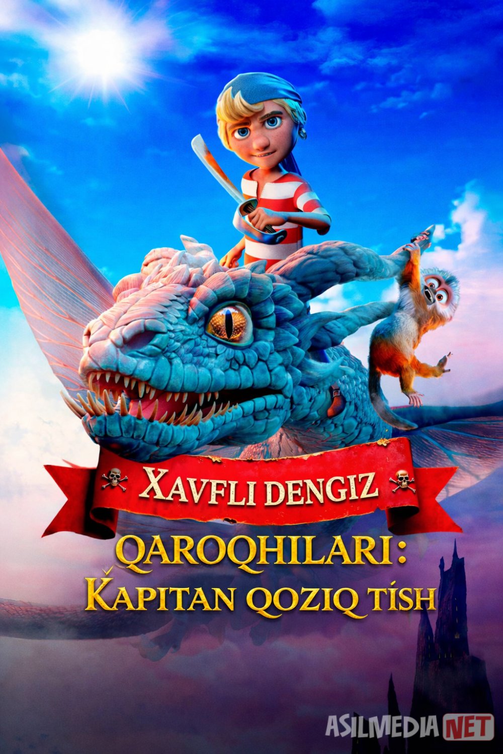 Xavfli dengiz qaroqchilari: Kapitan qoziq tish 2025 Uzbek tilida O'zbekcha tarjima kino Full HD tas-ix skachat