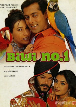 Birinchi raqamli rafiqa / 1-raqamli xotin / Biwi No. 1 Hind kino 1999 Uzbek tilida O'zbekcha tarjima kino Full HD tas-ix skachat