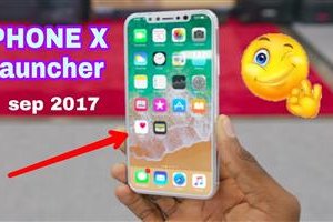 Launcher Theme for iPhone X