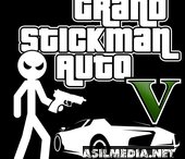 Grand Stickman Auto V v1.05 (2018).