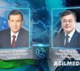 Жанубий Корея президенти Шавкат Мирзиёевни Ўзбекистон ёшларининг Осиё чемпионати финалига чиққани билан табриклади