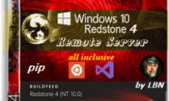 Microsoft Windows 10 1803 Remote Server 17134.48 rs4 RTM (32-64Bit) By Lopatkin [2018/RU]