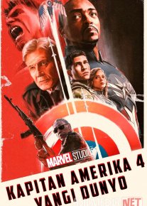 Kapitan Amerika: Yangi Dunyo Uzbek tilida 2025 O'zbekcha tarjima kino Full HD tas-ix skachat