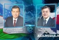 Жанубий Корея президенти Шавкат Мирзиёевни Ўзбекистон ёшларининг Осиё чемпионати финалига чиққани билан табриклади