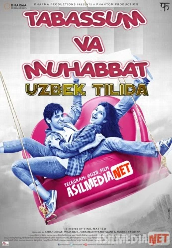 Tabassum va Muhabbat O'zbek tilida 2014 Uzbekcha tarjima / Она улыбается, она в западне / Hasee Toh Phasee / Tas-IX skachat