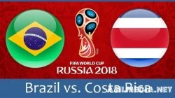 Бразилия – Коста – Рика | Чемпионат Мира 2018 | Групповой этап | 2-й тур
