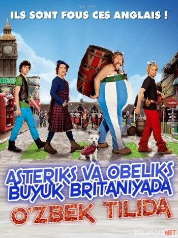 Asteriks va Obeliks Buyuk Britaniyada Uzbek tilida 2012 HD O'zbek tarjima tas-ix skachat