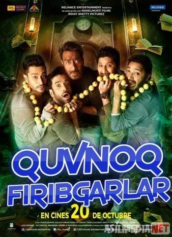 Quvnoq firibgarlar 4 Hind kino Uzbek tilida 2017 Full HD O'zbek tarjima tas-ix skachat