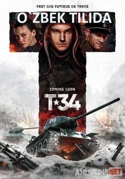 T-34 Uzbek HD O'zbek tilida 2018 tas-ix skachat download