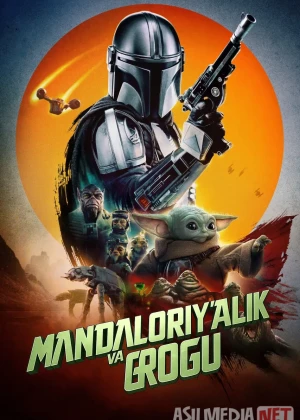 Mandaloriyalik va Grogu 2026 Uzbek tilida O'zbekcha tarjima kino Full HD tas-ix skachat posteri