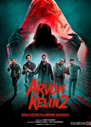 Arvoh Kelin 2: Bosh kesuvchilarning dahshati / Ayol 2 2024 Hind kino Uzbek tilida O'zbekcha tarjima kino Full HD tas-ix skachat