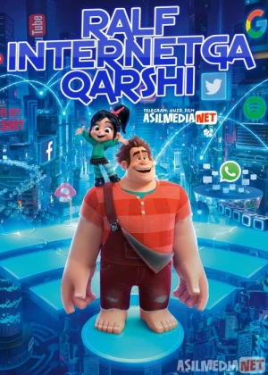Ralf internetga qarshi Uzbek tilida multfilm Multik 2018 O'zbek tarjima kino HD
