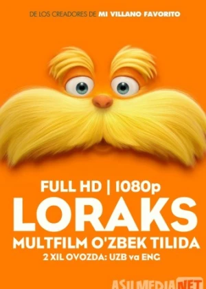 Loraks Multfilm Uzbek va Ingliz tilida 2012 Full HD O'zbek tarjima tas-ix skachat