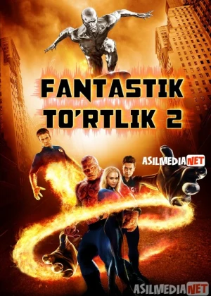 Fantastik to'rtlik 2: Kumush Surfer bosqini Uzbek tilida 2007 O'zbekcha tarjima kino HD