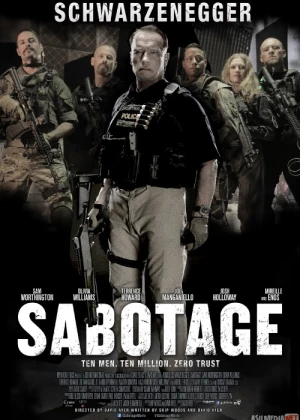 Sabotaj / Sabotage Uzbek tilida 2013 O'zbekcha tarjima kino HD