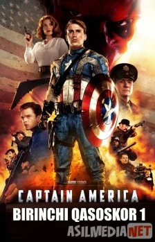 Birinchi qasoskor 1 / Kapitan Amerika 1 Uzbek tilida 2011 O'zbekcha tarjima kino HD