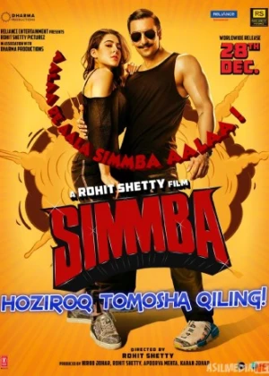 Simba / Simmba Hind kino Uzbek tilida 2018 Full HD O'zbek tarjima tas-ix skachat