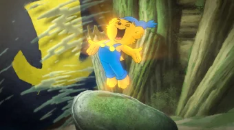 Ayiqcha Bamsi va sehrgarning qizi Multfilm Uzbek tilida 2016 skrinshot 2