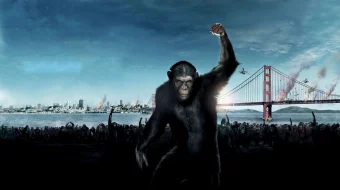 Maymunlar Sayyorasi 1: Qo'zg'olon Uzbek tilida 2011 O'zbekcha tarjima kino HD skrinshot 4