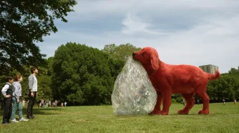 Katta Qizil Ko'ppak Klifford Uzbek tilida 2021 O'zbekcha tarjima film Full HD skachat skrinshot 3