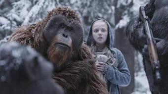 Maymunlar Sayyorasi 3: Urush Uzbek tilida 2017 O'zbekcha tarjima kino HD skrinshot 1