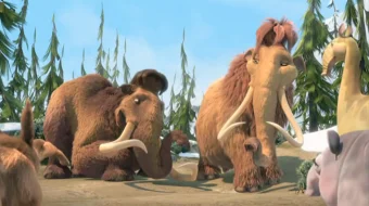 Muzlik davri 3: Dinazavrlar asri Uzbek tilida multfilm 2009 O'zbek tarjima kino HD skrinshot 1