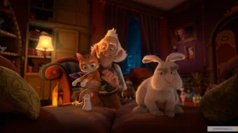 Jasur mushukcha / Mushukcha va sehrlangan uy Uzbek tilida multfilm 2013 O'zbek tarjima kino HD skrinshot 1