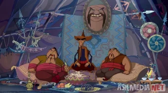 Dobrinya Nikitich va Uch boshli ajdarho Uzbek tilida Rossiya multfilmi 2011 O'zbek tarjima kino HD skrinshot 3