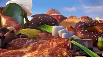 Pishloq Yomg'iri 1 Uzbek tilida multfilm 2009 O'zbek tarjima kino HD skrinshot 2