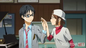 Apreldagi yolg'oning anime Barcha qismlar 2014 Uzbek tilida O'zbekcha tarjima kino Full HD tas-ix skachat skrinshot 1