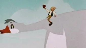 Sehrlangan bola multfilm Mosfilm SSSR kinosi Uzbek tilida 1955 O'zbekcha tarjima kino HD skrinshot 2