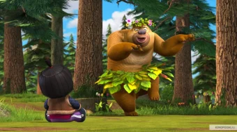 Qo'shni ayiqlar / Ayiqpolvonlar sirkdagi voqea Multfilm Uzbek tilida 2014 skrinshot 3